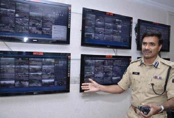 The one lakh CCTV cameras will be connected to the Command Control Centers at police station level, Zonal DCP office and the proposed Centralized Main Command Control