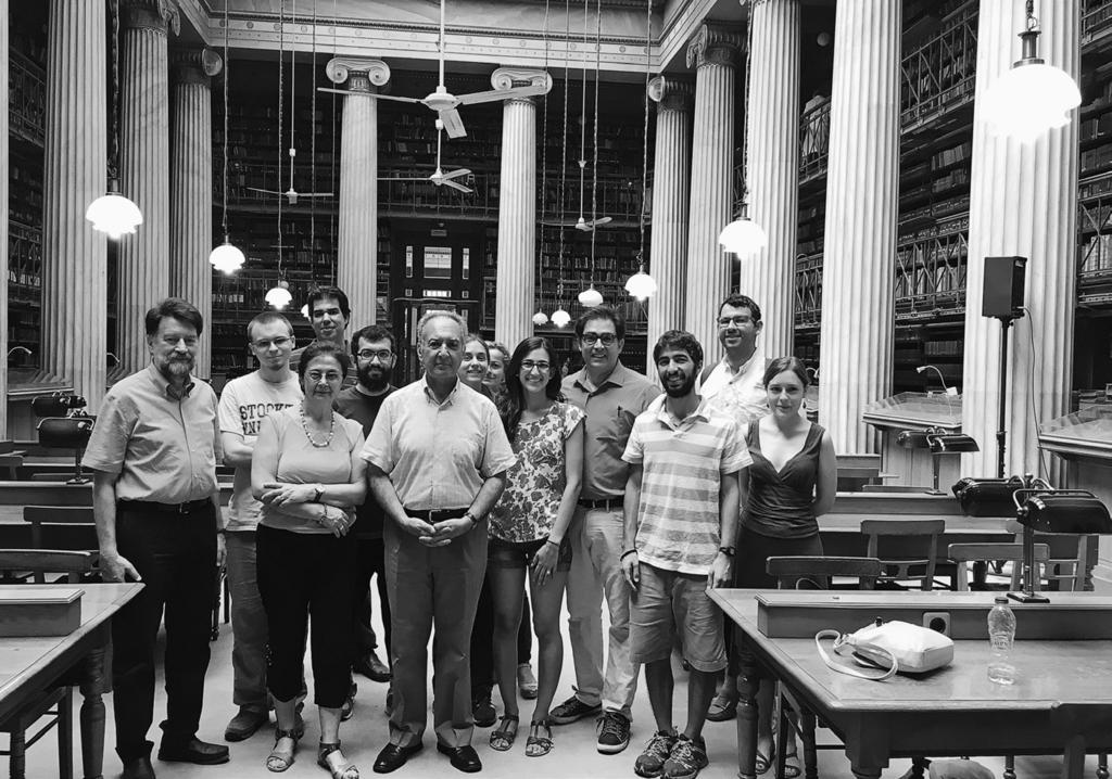 National Library of Greece. With Dr.