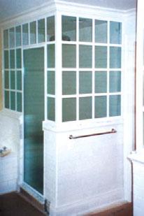 ALUMINUM I n 1935, AMERICAN SHOWER DOOR began making shower doors for water retention.