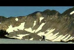 01:19:55:12 N 00:00:08:13 N Clip #: 120 BC-HD-023 British Columbia: Terrace: Mountain biker riding a bike on top