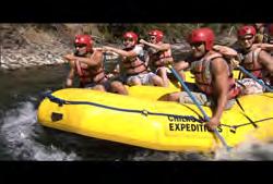 00:00:06:25 N British Columbia: Chilcotin: Chilko River Expeditions: Close-up of group of people