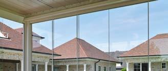 The Lagune is fitted with sliding glass walls in the Side and Front The Lagune is fitted with