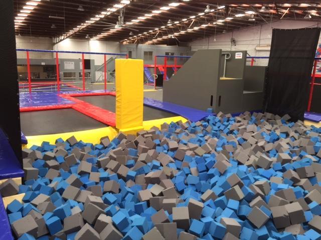 Foam Pit Area Jumping on other patrons in foam pit Jumping off tower and landing on structure Tripping on foam padding Colliding