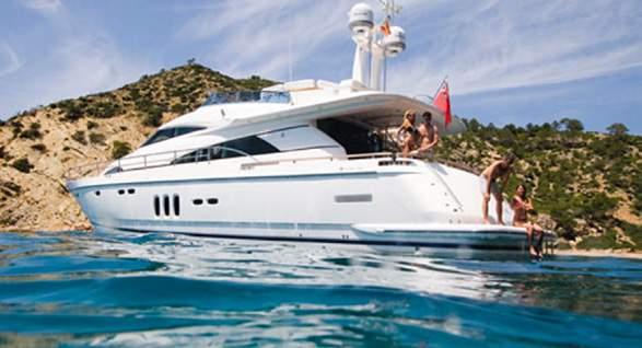 LUXURY CHARTER BOATS LUXURY PARTY CHARTER BOATS THE ENTERPRISE - Enterprise is the choice for those seeking cruising comfort and