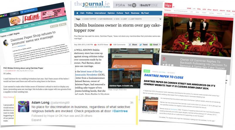 INTRODUCTION & BACKGROUND In September 2013, Dublin stationery shop Daintree Paper was forced to close down.
