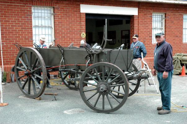 His father, Walter Charles Crocker, acquired it in October 1945 and it was driven by camels rather than horses. It was used to cart fence posts, firewood and by fencing contractors until about 1952.