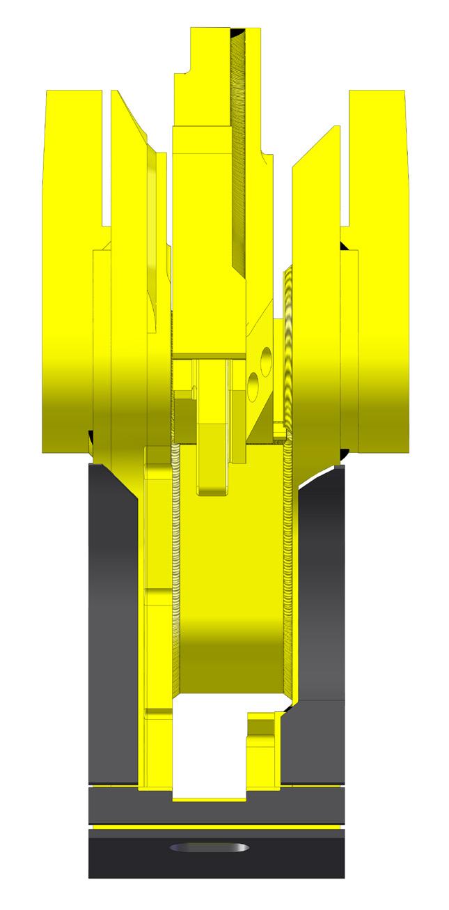 SET-UP ND TCK PROCEDURE Lower Guide Side and Guide Blade Seat Set Item 2 onto the lower guide side and hold the offset dimension (See Figure 19b).