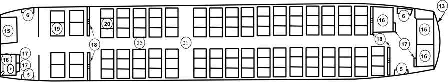The suggested overall cockpit lengths for transport airplanes are as follows (Ref.1.18, chapter 9) Two man crew : 2.54 m (100 ) Three man crew : 3.30 m (130 ) Four man crew : 3.