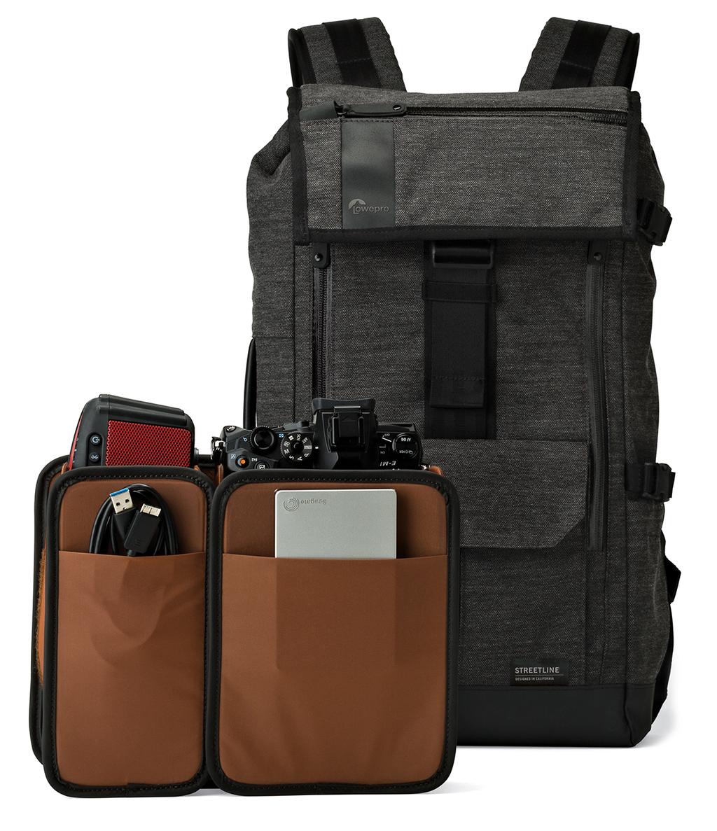StreetLine BP 250 13" laptop and a tablet As a daypack, the BP 250 fits things like a smartphone, wallet, keys, jacket, hat, passport,