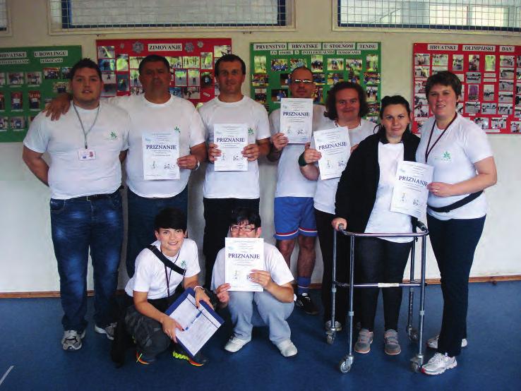 240 Socijalne usluge u zajednici za osobe s invaliditetom Organiziranje rada dnevnog centra, volonterske podrške i grupe podrške za članove obitelji 241 natjecateljske ekipe.