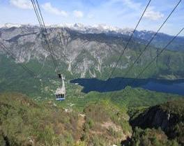 We then travel to nearby Bohinj to take the spectacular cable-car ride up Mt Siklav for breathtaking views of the Slovenian Alps.