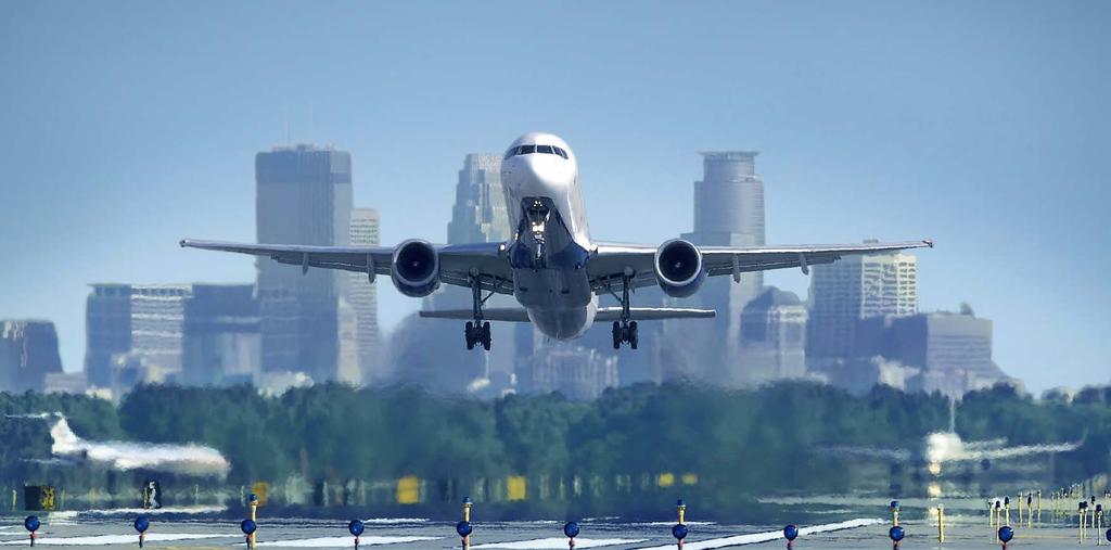 9.4 Minneapolis-Saint Paul International Airport, as a hub serving the Upper Midwest, handled over 33 million passengers, 425,000 aircraft operations and 198,000 metric tons of cargo in 2012.