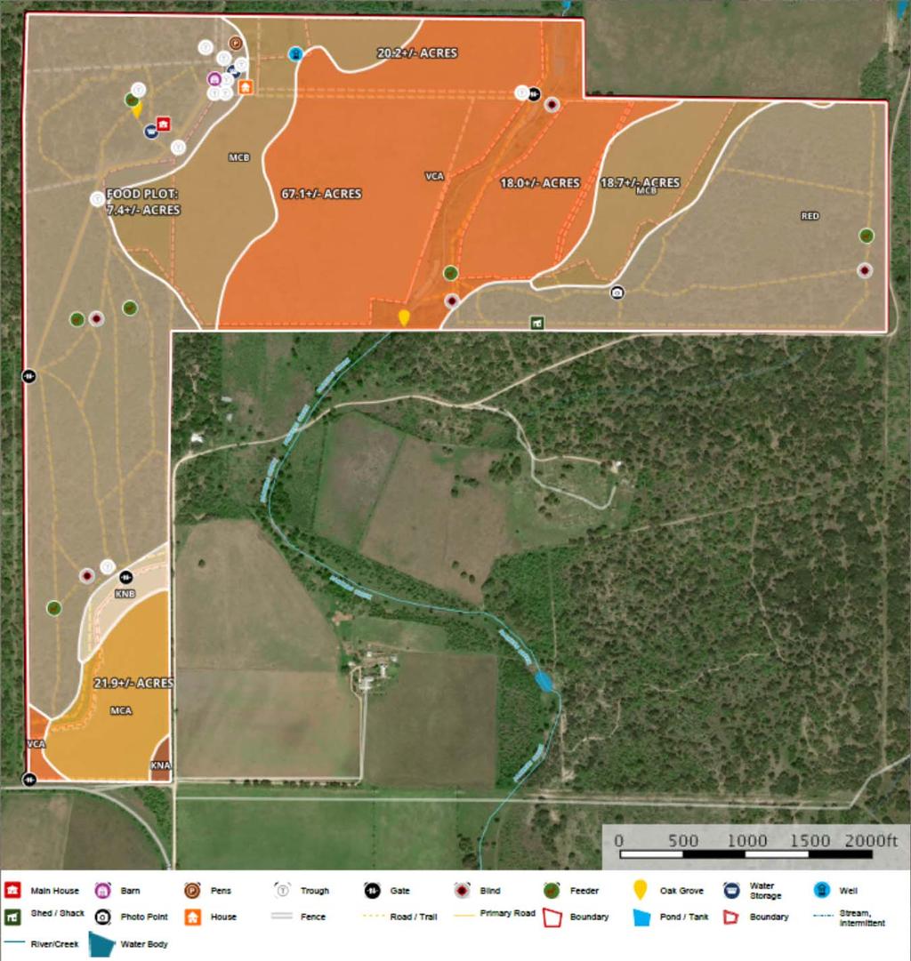 SOIL CODE SOIL DESCRIPTION ACRES % CAP McB Montell clay, 1 to 3 percent slopes 53 15.5% - VcA Victoria clay, 0 to 1 percent slopes 101.8 29.8% - KnB Knippa clay, 1 to 3 percent slopes 4.6 1.