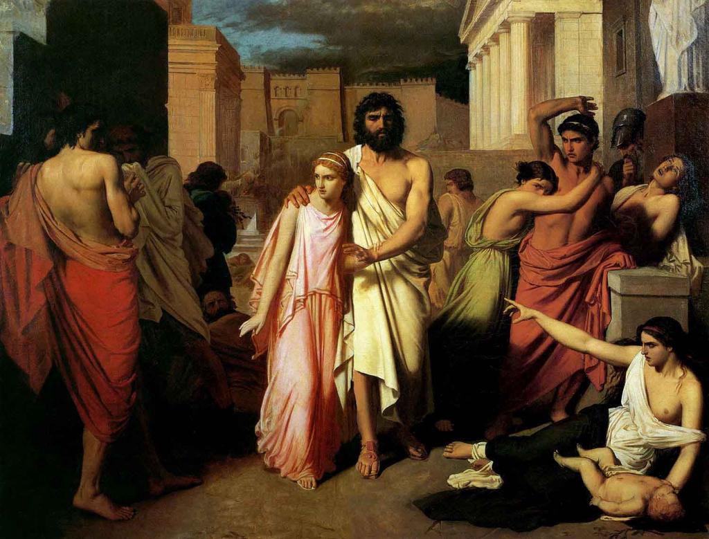 Oedipe et Antigone