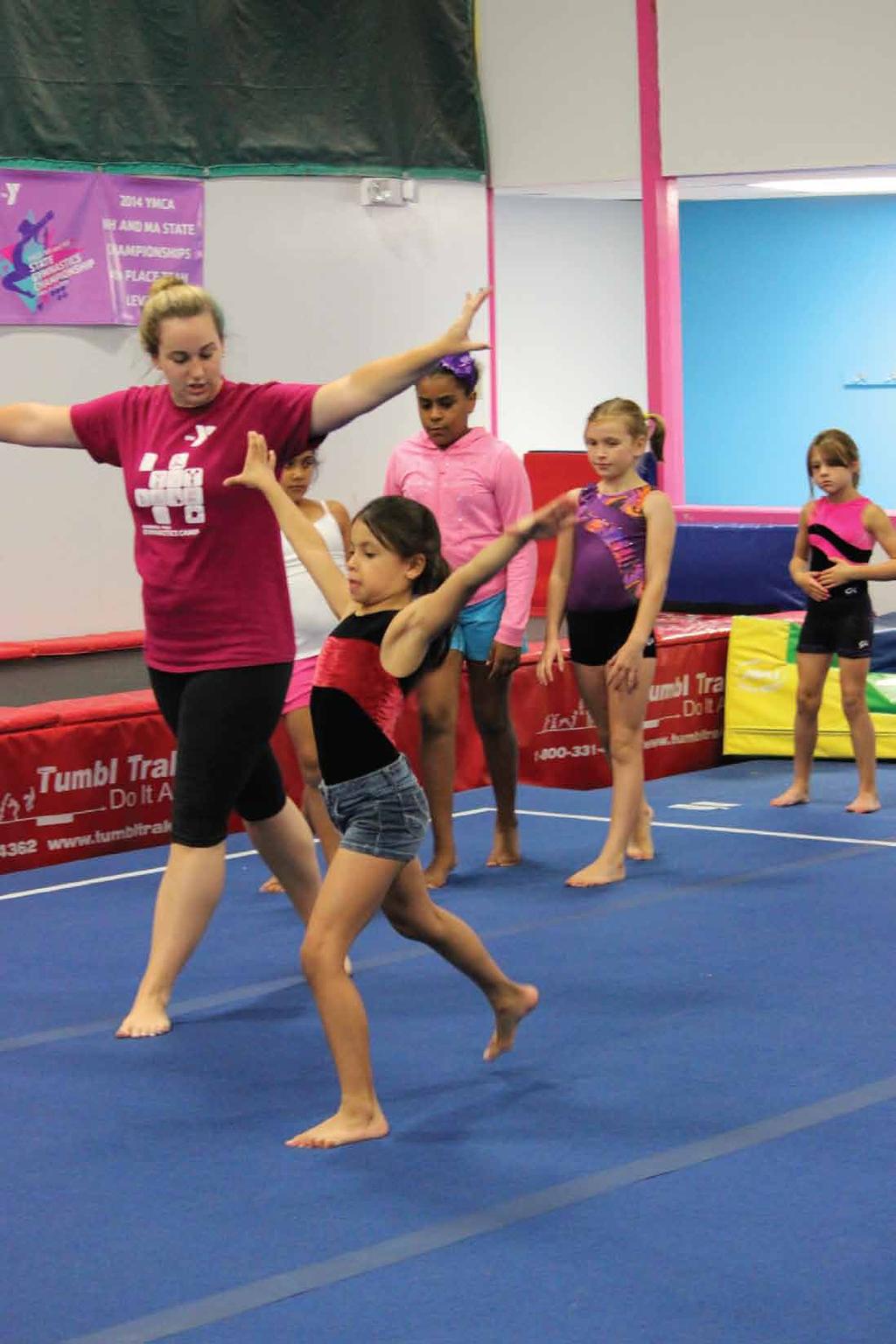 GYMNASTICS CAMPS The experienced and highly energetic staff are excited to give your child a summer they won t forget!