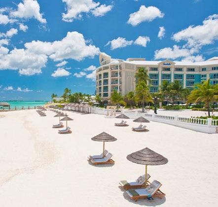 SANDALS ROYAL BAHAMIAN SPA RESORT AND OFFSHORE ISLAND It is a gorgeous resort! The beach is white and powdery with crystal clear seas and it also has its own private island, which is divine.