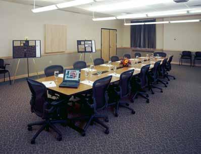 Capacity: 300 theatre, 160 banquet Conference 245 Ideal for teleconferencing, room 245 is our high-tech meeting space that features a 14-person table