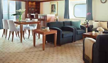 Seven Seas Mariner Suites Master Suite CATEGORY MS 2,002 sq. ft.
