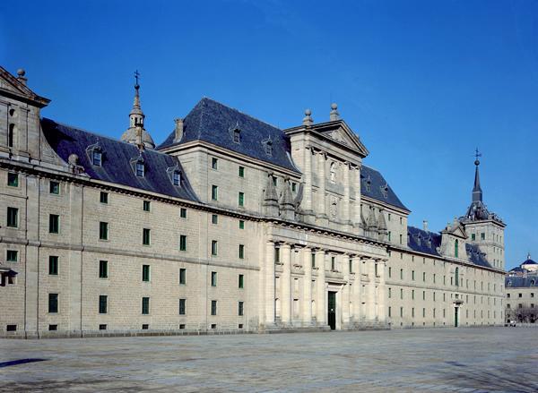 Monument The three part fortress/monument of El Escorial is found 50 Km northwest of Madrid, commanding the town and the