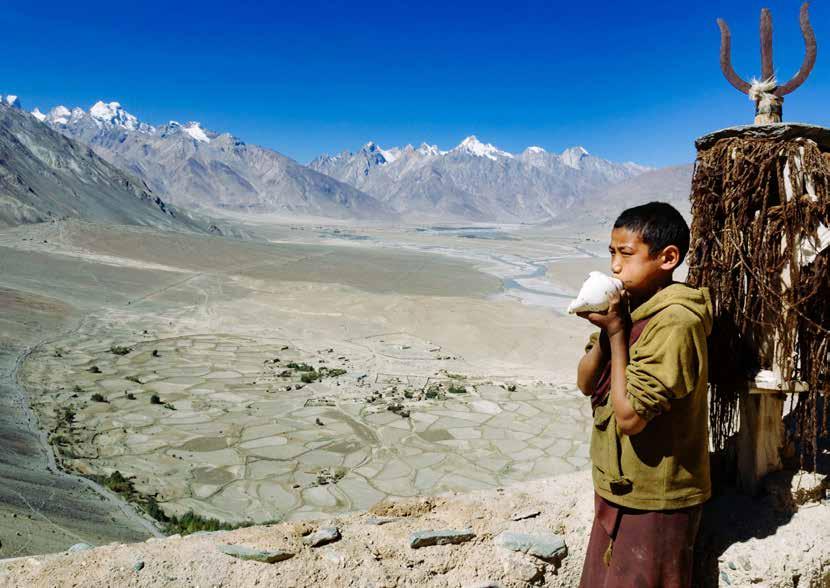 11 WEATHER Ladakh is a very dry, high-altitude region, which receives very little precipitation. Our trek takes place in summer, and so during this time the weather is likely to be dry and hot.
