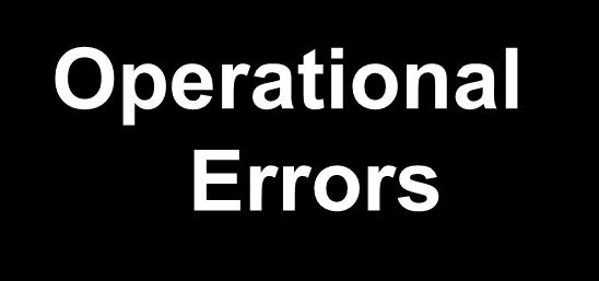 Operational Errors Air