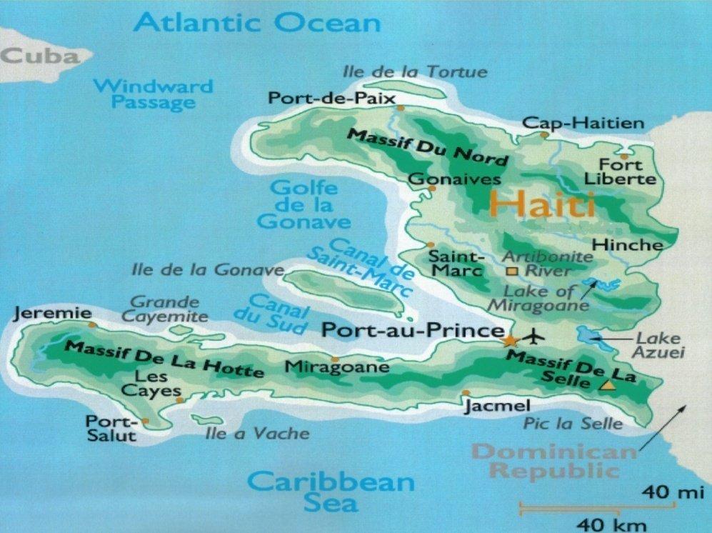 For your information HAITI - Part of Rotary District 7020 For those who know little or nothing about Haiti: There are 16 Rotary clubs in Haiti following the chartering of Petite Riviere in April,