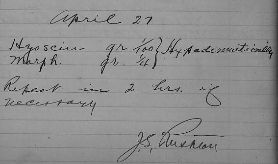 recept - jučer 1912.g. Central State Hospital prescription book http://www.google.hr/imgres?