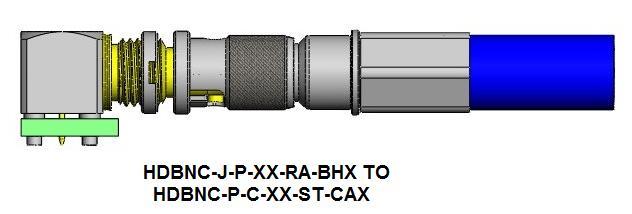 1 Frequency Range: Cable Type CCA-1694A CCA-1855A HDBNC