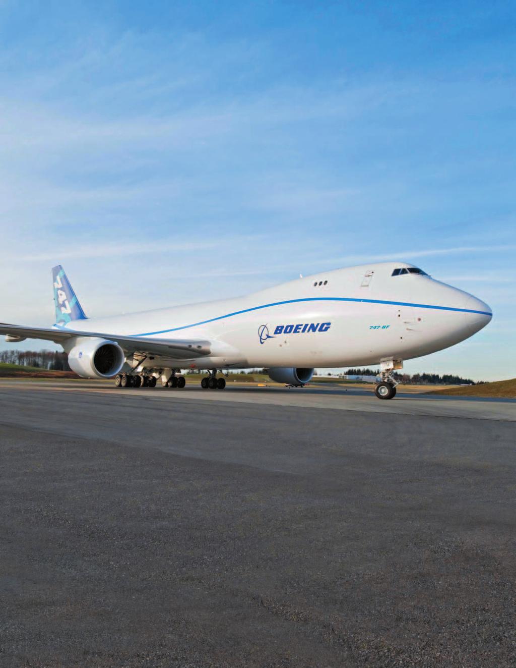 The 747 8 offers operators increased capacity while taking