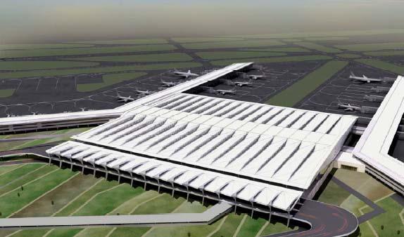 per annum New Passenger Terminal - Delhi New Integrated
