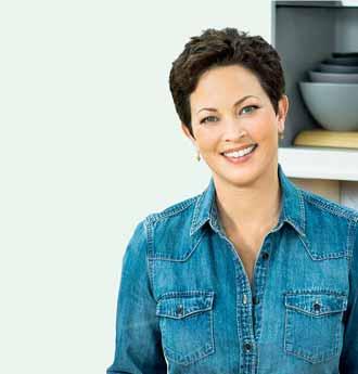I bring enticingly delicious recipes that are easy to make and offer real-life advice everyone can relate to in the kitchen, says Krieger.