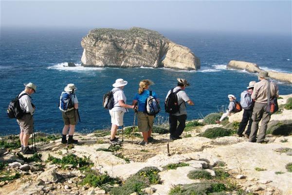 Day: 2 - Malta (B,D) Our first day on Malta will be a cliff top walk from Mgarr to the largest bastioned tower on Malta, St Agatha's (Red) Tower.