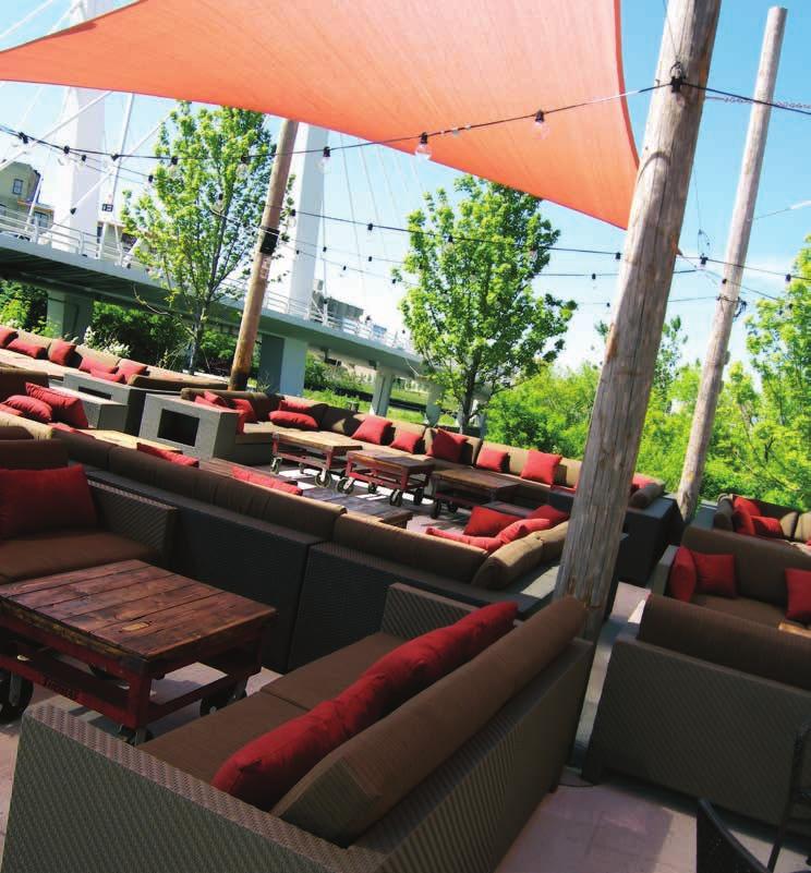 The yard Located on the sun-drenched west side of The Iron Horse Hotel is The Yard outdoor lounge and bar.