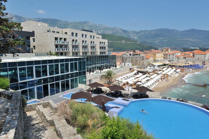 private beach Mediteran Hotel 4* Location: