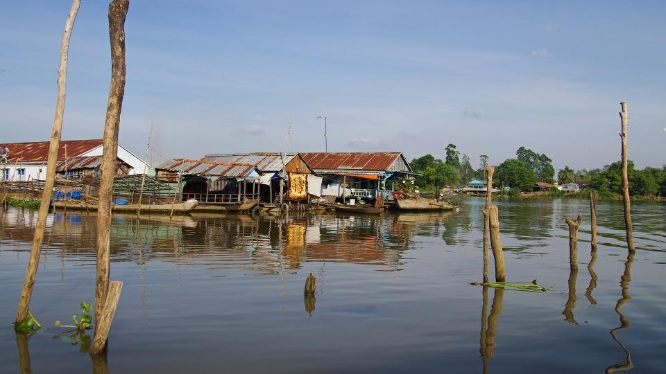 This afternoon transfer by car to Chau Doc, a bustling river town where you stay overnight.