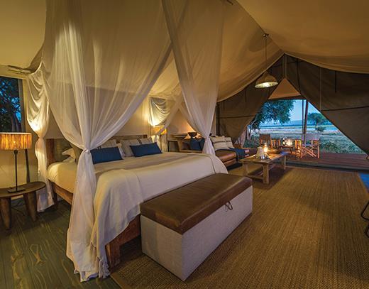 For the more adventurous, there is an option to stay in mobile tented camps in Mana Pools.