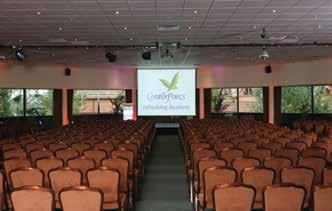 The Venue s 7 suites can be hired individually or in conjunction with each other, accommodating groups from 10 to 500 delegates theatre style.