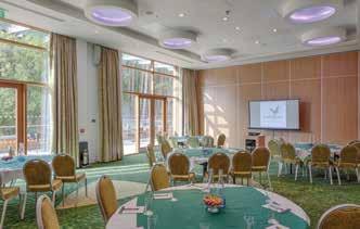 Woburn Forest - Bedfordshire Dedicated conference centre The Venue Up to 400 delegates in theatre style Up to 400 delegates for gala dinner Total of 9 suites varying in size Business centre Fully air