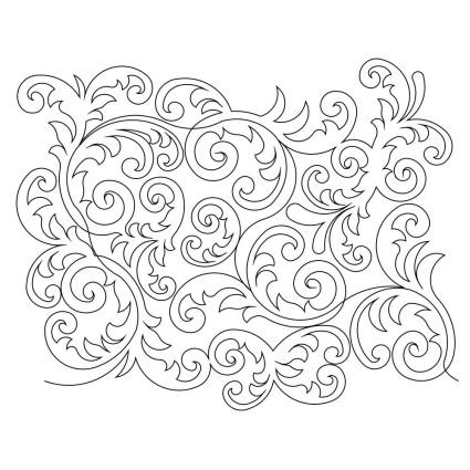Pattern: swirl element 004 Pattern: tiger paw pano 003