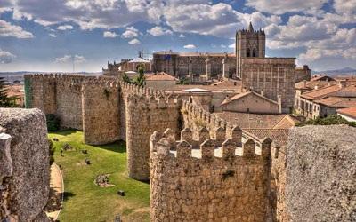 After breakfast, depart for Avila, a city surrounded by medieval town walls, built in 11 th century.