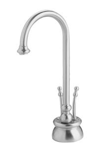 4-1/ Hot & Cold Water Faucet with Traditional Body & Double Tilt Levers 7-1/ MT550-NL 10-3/ MT550-NL These lead free faucets are only compatible with The Little Gourmet heating tank (MT641-3) 1-3/