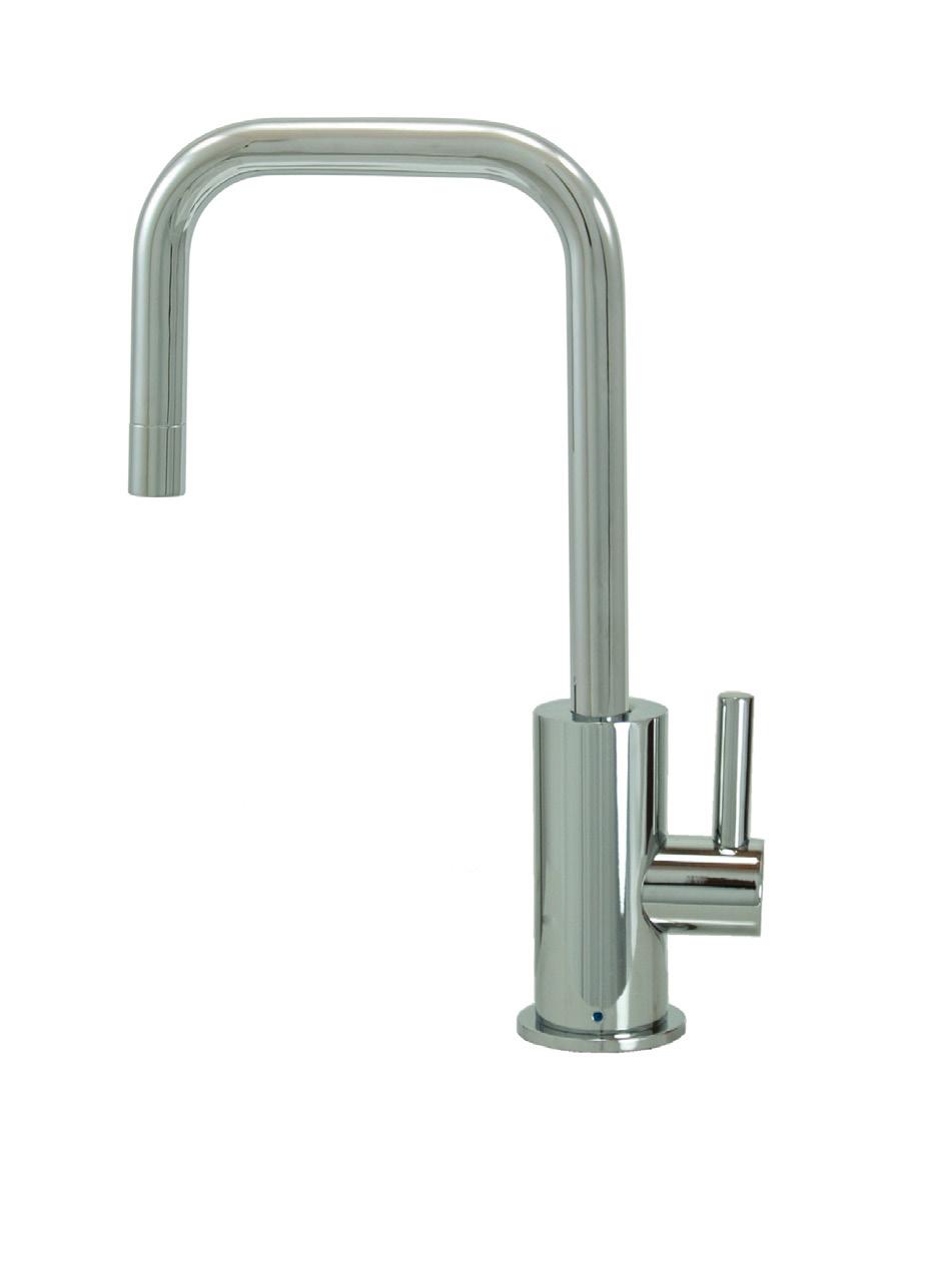 Point-of-Use Drinking Faucet with Contemporary Round Body & Handle (90 Spout) 4-3/ MT1833-NL MT1833-NL These faucets are constructed with lead free brass 1-3/16 minimum to 1-3/ maximum mounting This