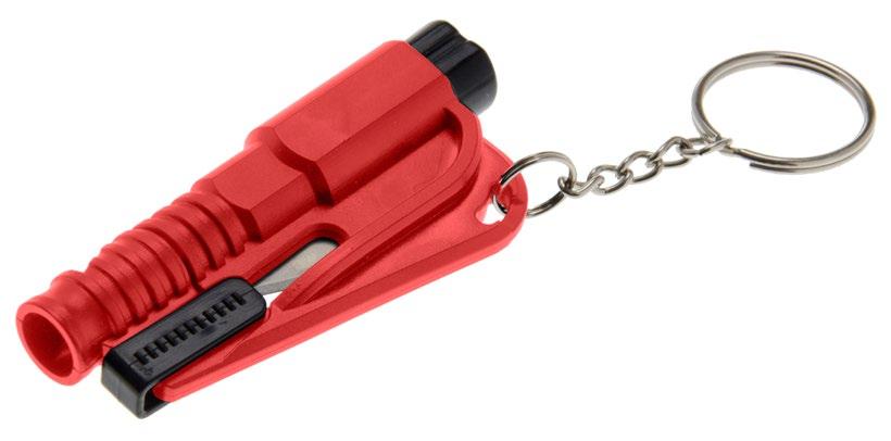 Multi-Tools POCKET TOOL KEYCHAIN Lightweight, durable steel-plated screwdriver bit keychain.