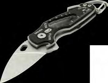 125 blade, an array of useful wrenches and built-in box cutter, this knife