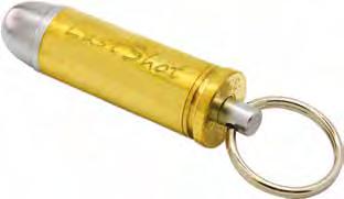 The BulletStash is a patented, solid brass, secret cash container, modelled on a