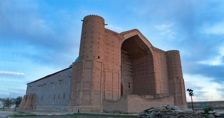Tourism One of the most visited tourist objects in Average of Asia is Hodge Ahmet's mausoleum of Yasavi which is