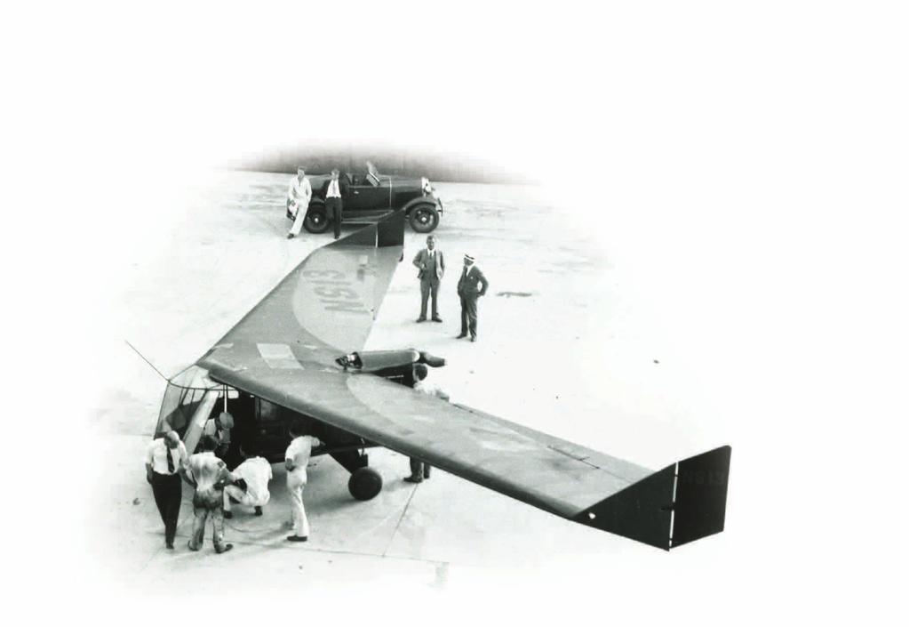 Waldo Waterman s Arrrowplane was an entrant in the Bureau of Air Commerce s 1934 safe airplane competition.