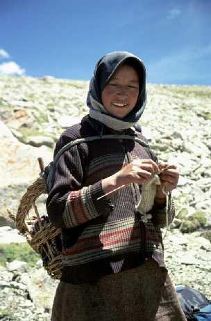 summers and very cold winters. Little wonder that the Ladakhis are a hardy and self-sufficient people.