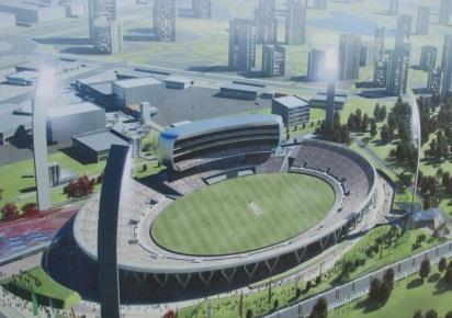 222 hectares (548 acres) ICC Standard Cricket Stadium Capacity