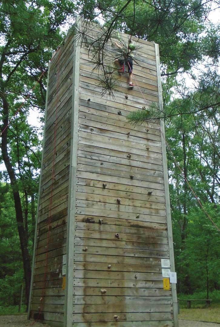 A COPE Course is a custom challenge and ropes course designed to meet the Boy Scouts of America Project COPE installation and operation procedures.